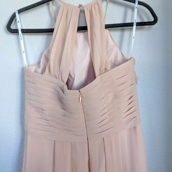 AW Aderes Bridesmaid Prom Formal Special Occasion Wedding Guest Dress, Pink, 8 - Picture 7 of 11